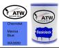 Preview: Chevrolet, Marina Blue, WA3680: 500ml Lackdose, von ATW Autoteile West.